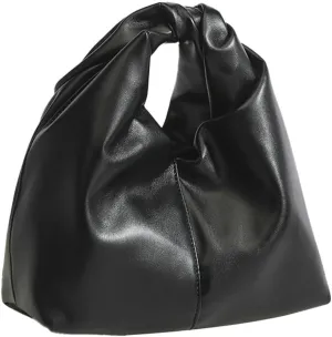 2025 Fashion Y2k Cloud-Inspired Dumpling Purse Vegan Leather Small Hobo Tote Satchel Clutch Handbag for Women