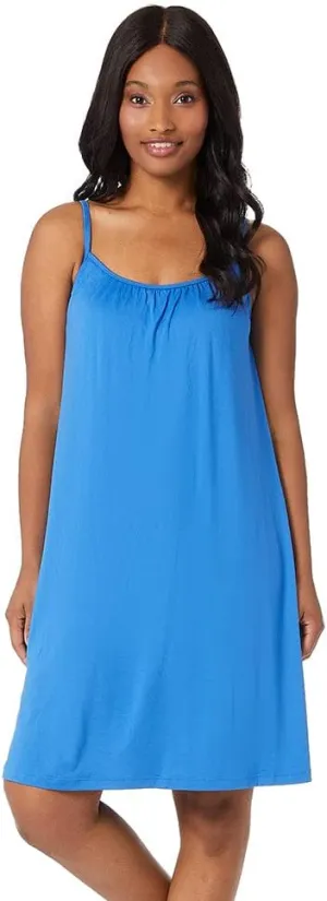 32 Degrees Womens Cool Flowy Bra Dress | with Built-in Cups | Relaxed Fit | Adjustable Spaghetti Strap