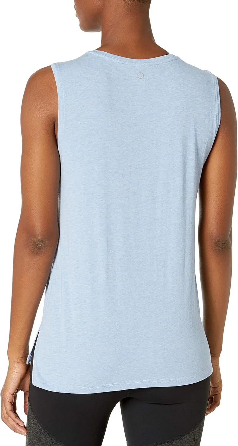 Amazon Essentials Women's Soft Cotton Relaxed-Fit Yoga Tank (Available in Plus Size) (Previously Core 10)