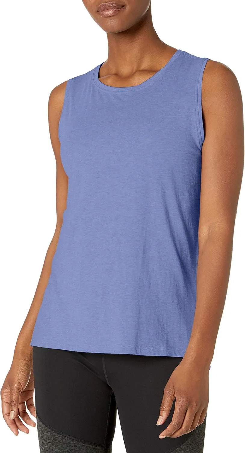 Amazon Essentials Women's Soft Cotton Relaxed-Fit Yoga Tank (Available in Plus Size) (Previously Core 10)
