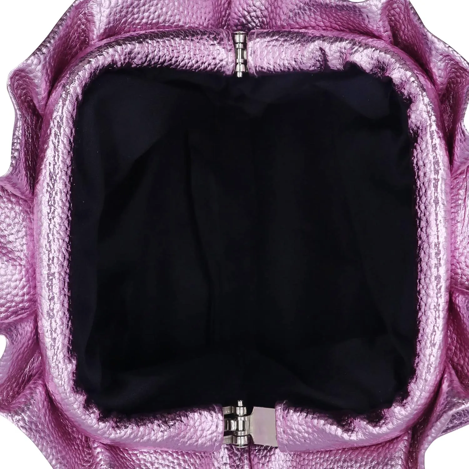 ANKOMINA Women Cloud-Shaped Dumpling Bag Fashion Ruched Crossbody Bag Cell Phone Clutch Purse Clip Shoulder Handbag