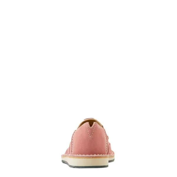 Ariat Ladies Cruiser Azalea Suede Baby Pink Serape