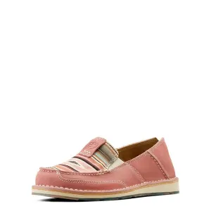 Ariat Ladies Cruiser Azalea Suede Baby Pink Serape