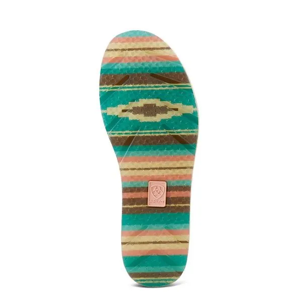 Ariat Ladies Cruiser Azalea Suede Baby Pink Serape