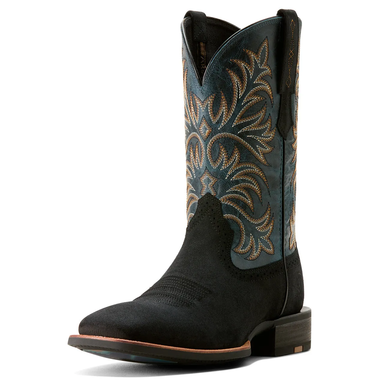 ARIAT MEN'S OAKWOOD BOOTS BLACK SUEDE