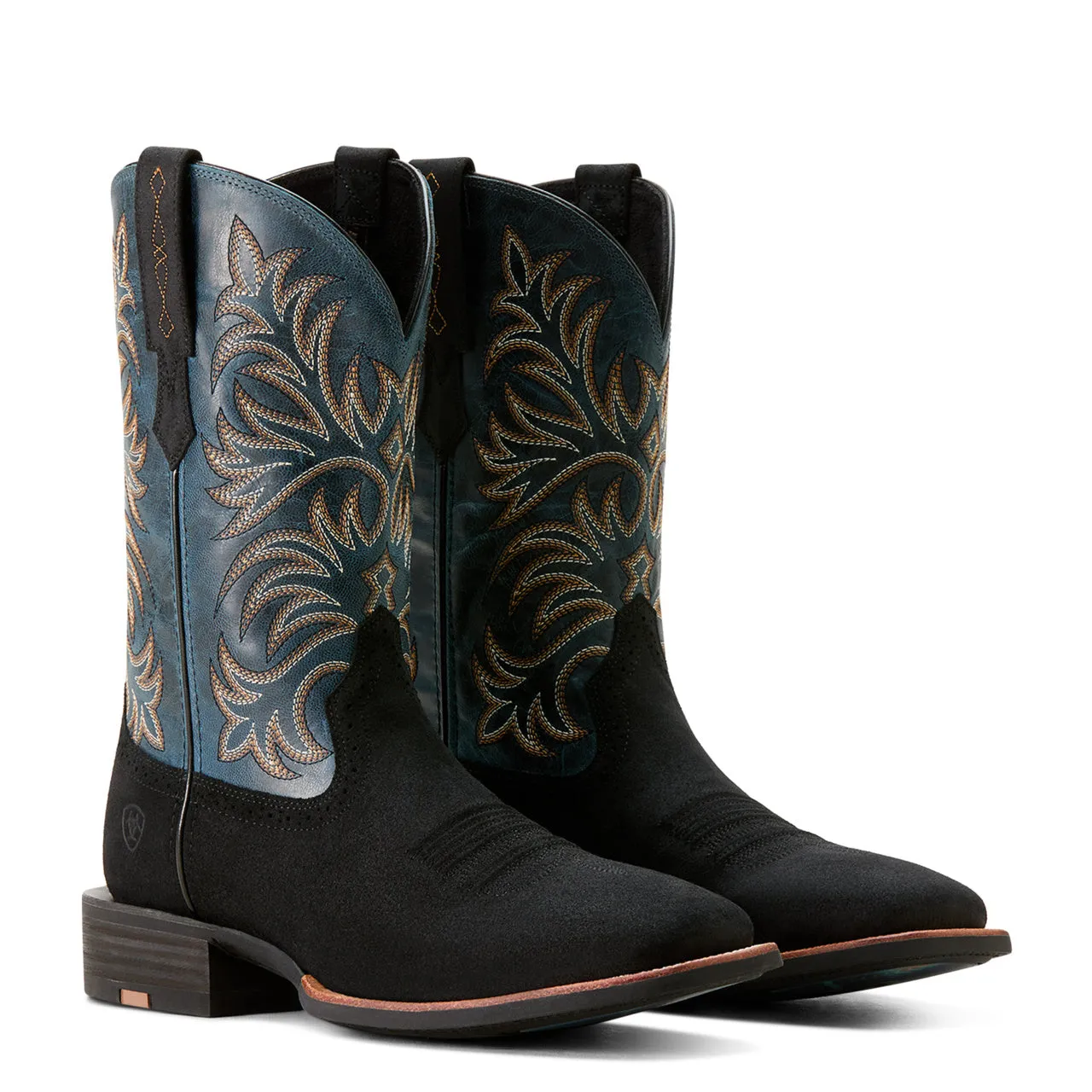 ARIAT MEN'S OAKWOOD BOOTS BLACK SUEDE