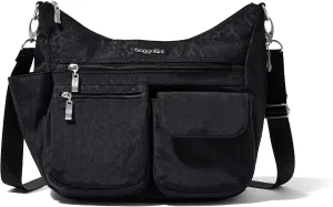 Baggallini Modern Everywhere Crossbody Women 11x9x4.5 RFID Hobo Bag