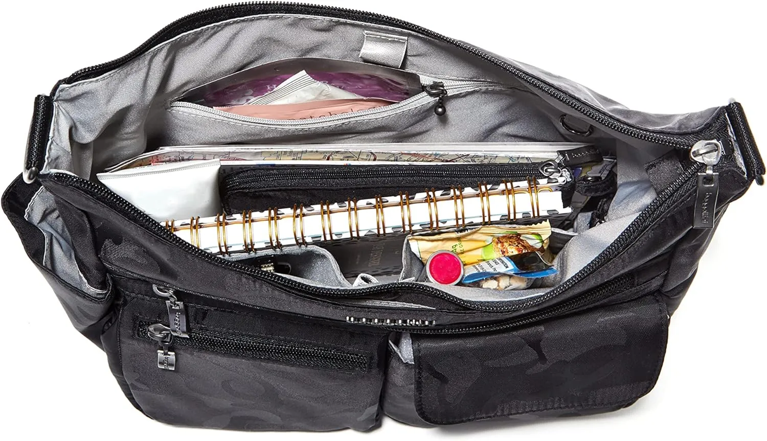 Baggallini Modern Everywhere Crossbody Women 11x9x4.5 RFID Hobo Bag