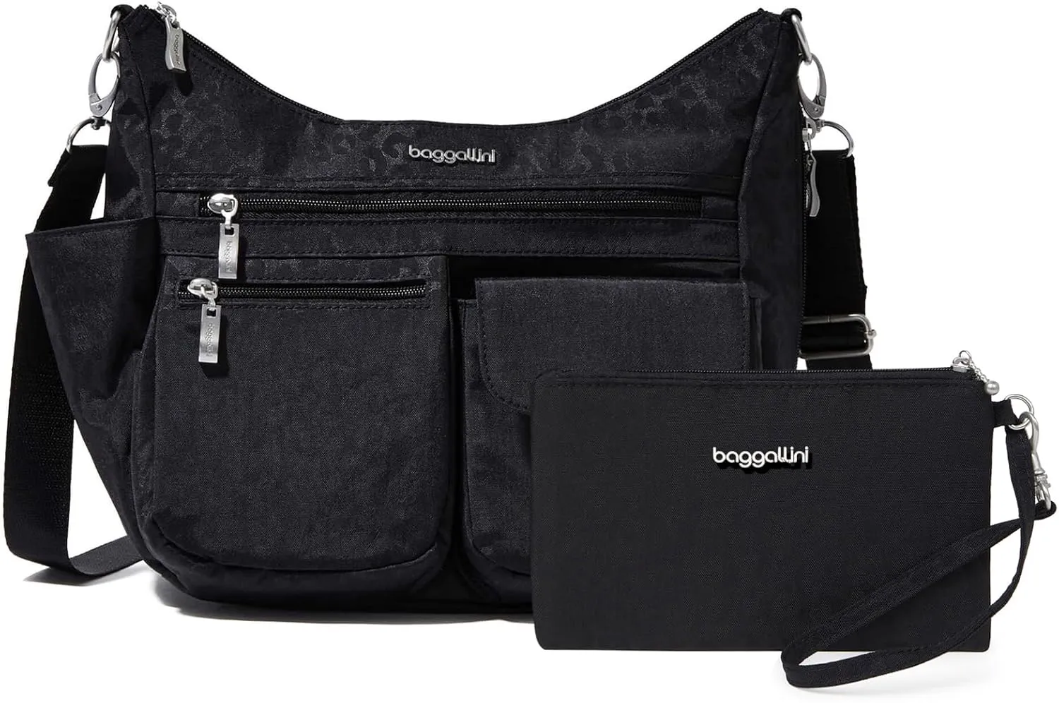 Baggallini Modern Everywhere Crossbody Women 11x9x4.5 RFID Hobo Bag