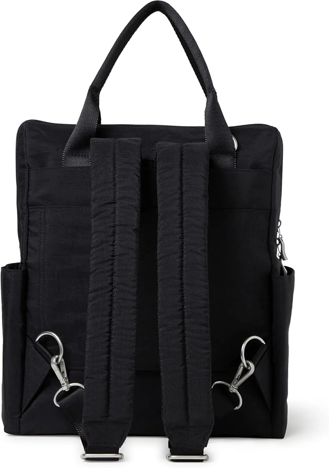 Baggallini womens Modern Everywhere Laptop Backpack, Black, One Size US