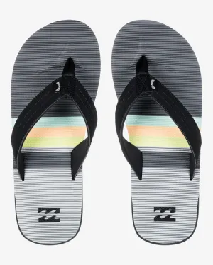 Billabong All Day Theme Flip Flop - Graphite