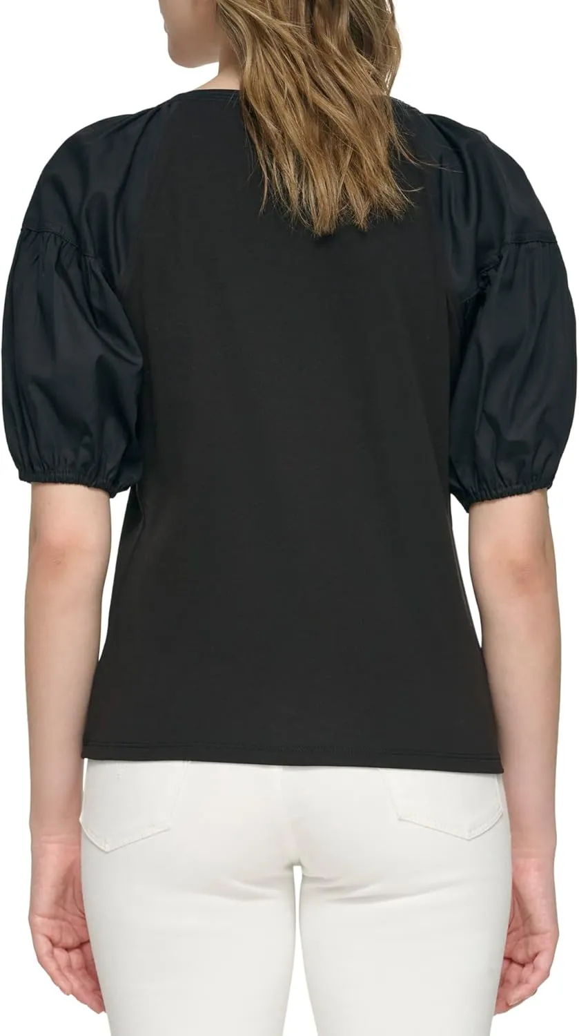Calvin Klein Women's Short Sleeve Knit