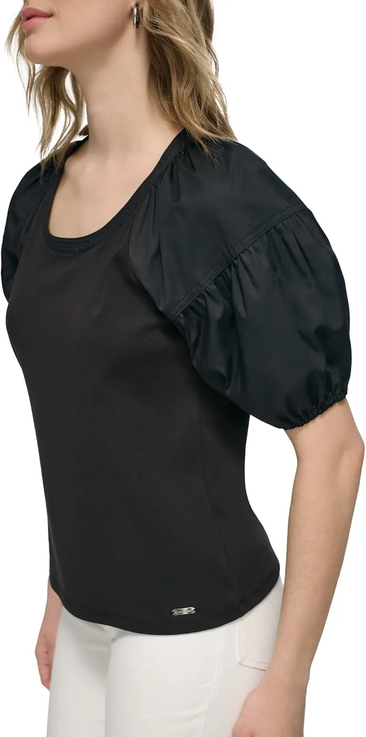 Calvin Klein Women's Short Sleeve Knit