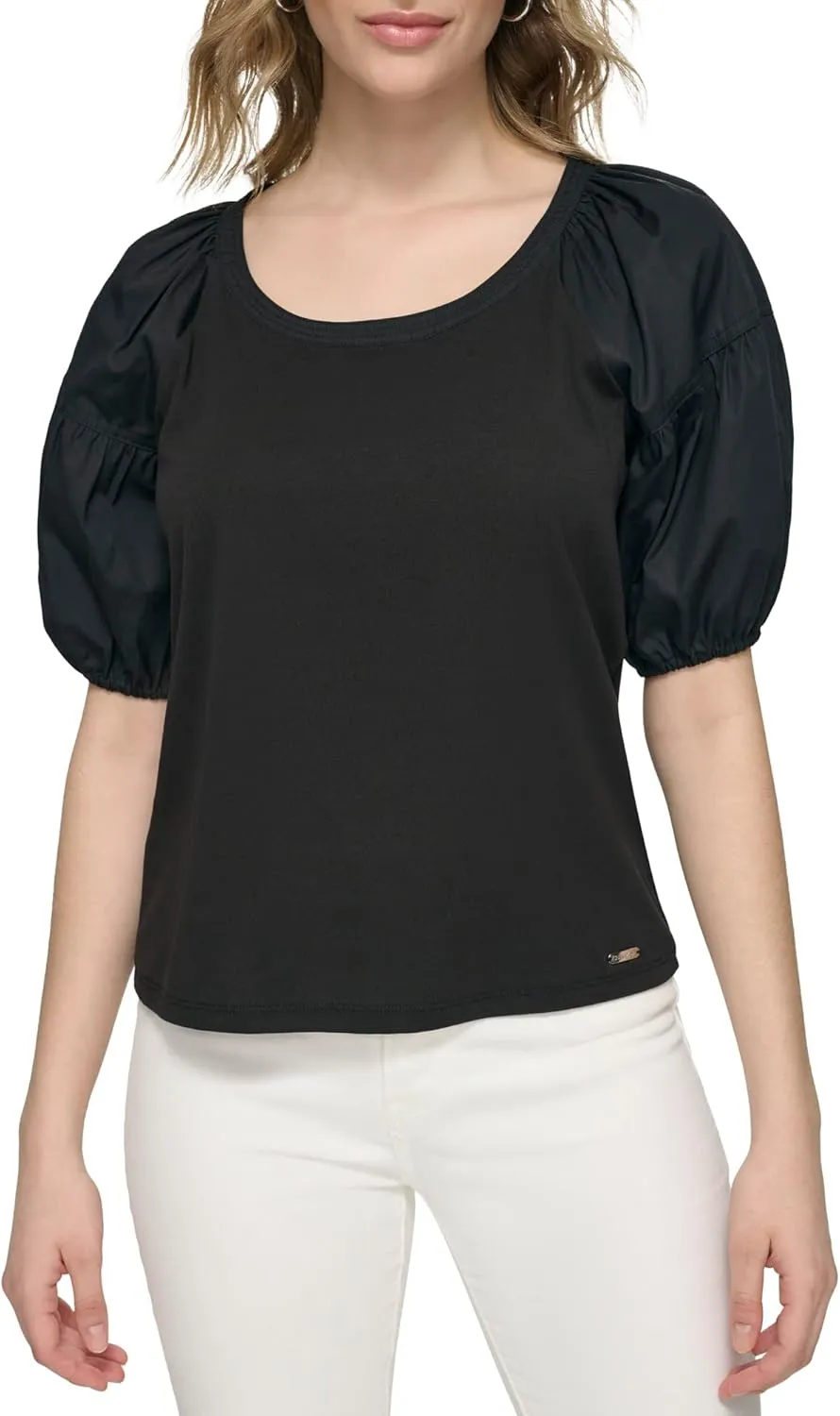 Calvin Klein Women's Short Sleeve Knit