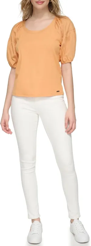 Calvin Klein Women's Short Sleeve Knit