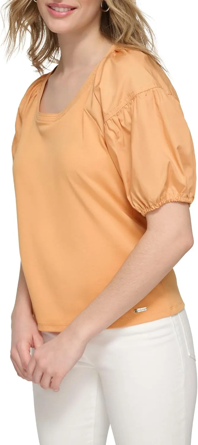 Calvin Klein Women's Short Sleeve Knit