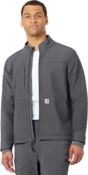 Carhartt Men's Rugged Flex Modern Fit Fluid Resistant Bonded Fleece Jacket