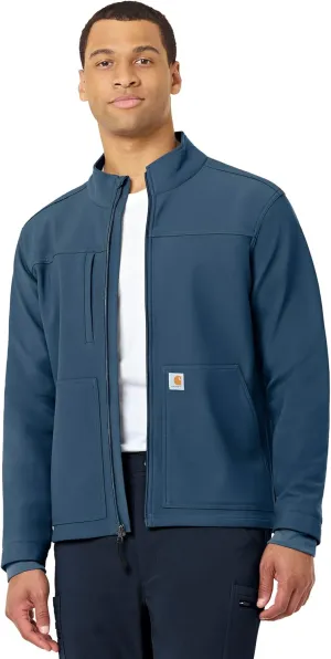 Carhartt Men's Rugged Flex Modern Fit Fluid Resistant Bonded Fleece Jacket