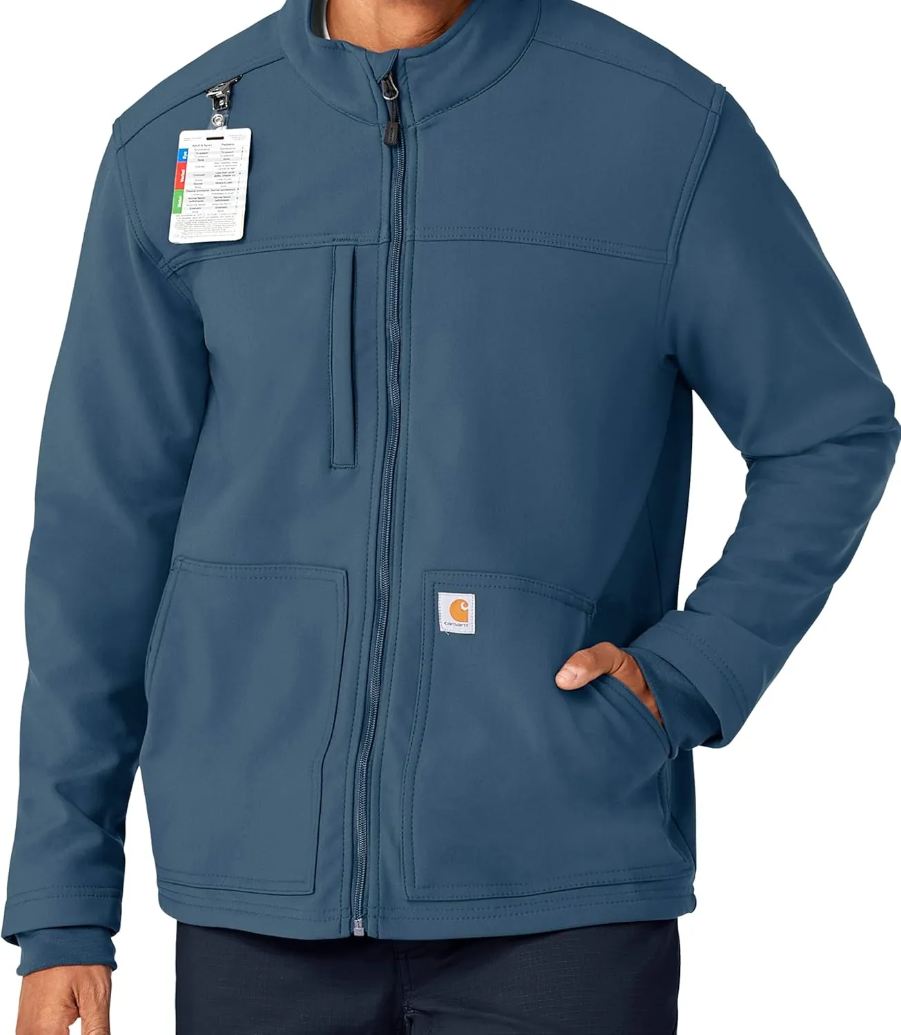 Carhartt Men's Rugged Flex Modern Fit Fluid Resistant Bonded Fleece Jacket