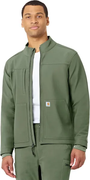 Carhartt Men's Rugged Flex Modern Fit Fluid Resistant Bonded Fleece Jacket