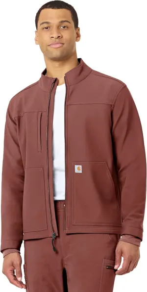 Carhartt Men's Rugged Flex Modern Fit Fluid Resistant Bonded Fleece Jacket