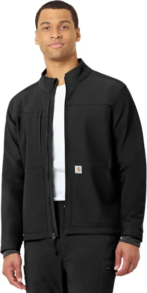 Carhartt Men's Rugged Flex Modern Fit Fluid Resistant Bonded Fleece Jacket
