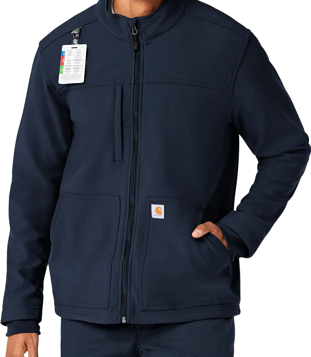 Carhartt Men's Rugged Flex Modern Fit Fluid Resistant Bonded Fleece Jacket