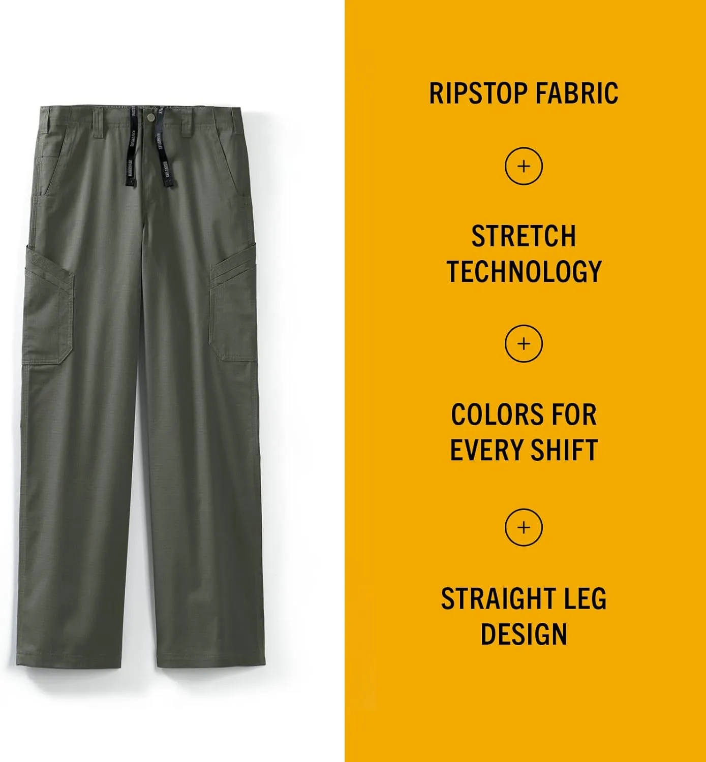 Carhartt Men's Rugged Flex Modern Fit Ristop Straight Leg Cargo Pant