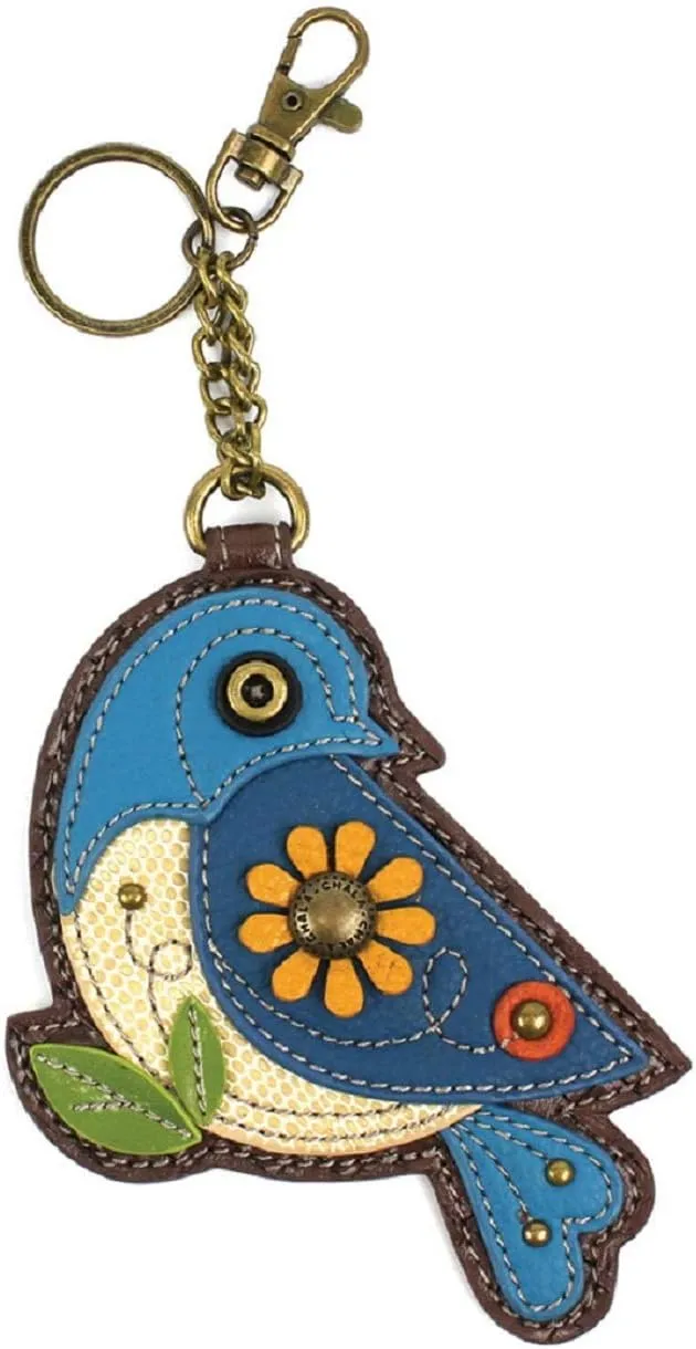 CHALA Charming Crossbody Bag Shoulder Handbag With Flap Top and Purse Charm - Pewter
