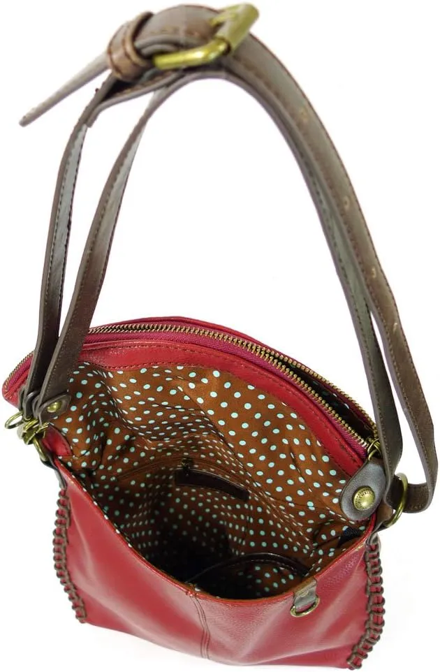 CHALA Charming Crossbody Bag Shoulder Handbag With Flap Top and Zipper Handbag Only- Multi-color