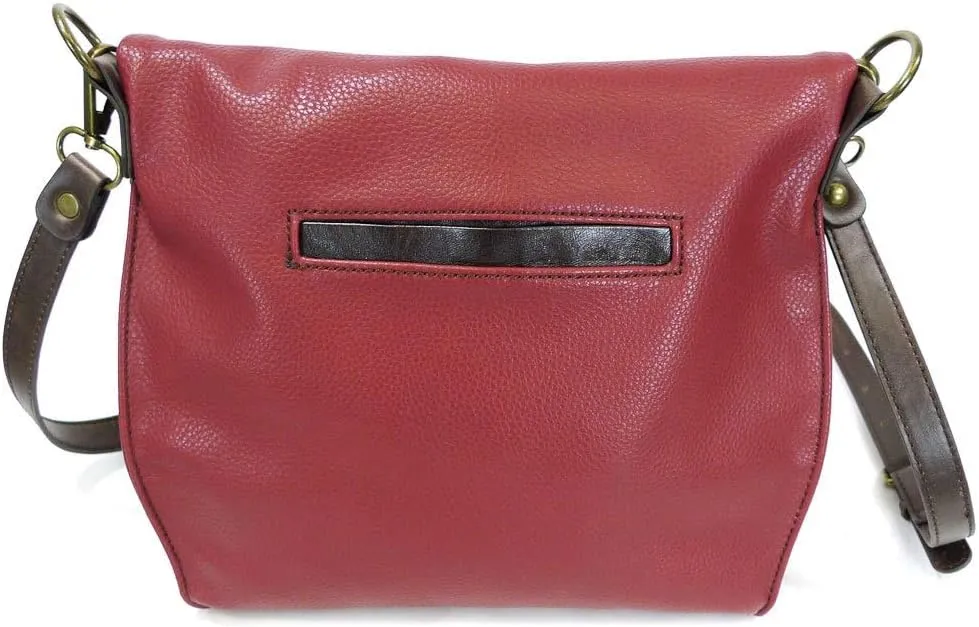CHALA Charming Crossbody Bag Shoulder Handbag With Flap Top and Zipper Handbag Only- Multi-color