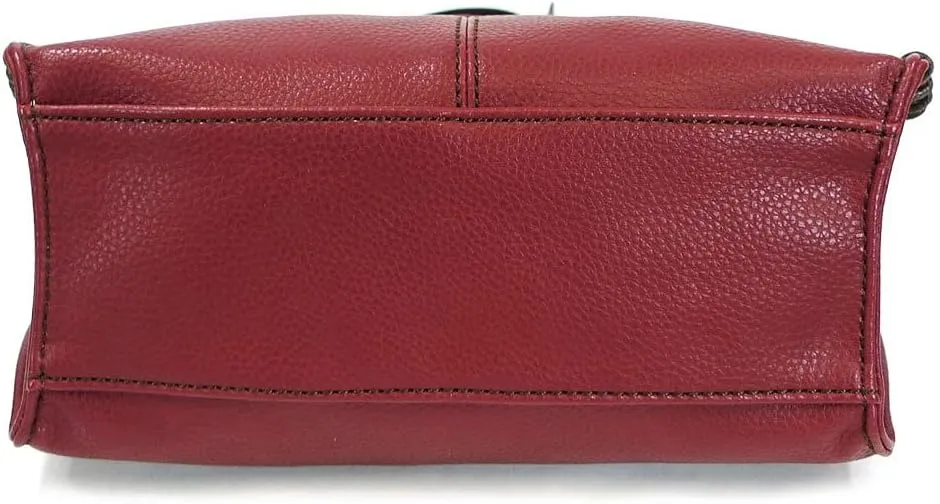 CHALA Charming Crossbody Bag Shoulder Handbag With Flap Top and Zipper Handbag Only- Multi-color