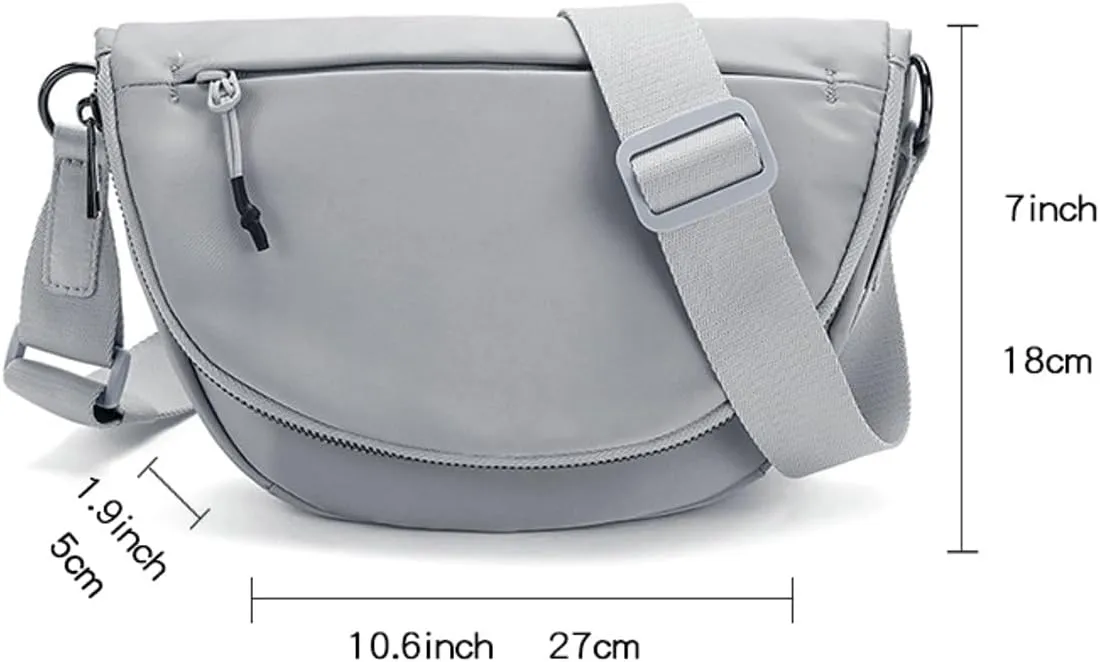 Checkered Crossbody Bags Women Bum Bag Cute Cross Body Sling Backpack Hobo Satchels Shoulder Sport Wallet Purses 2025