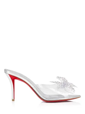 Christian Louboutin Aqua Strass Heels in Silver | In-Store Only