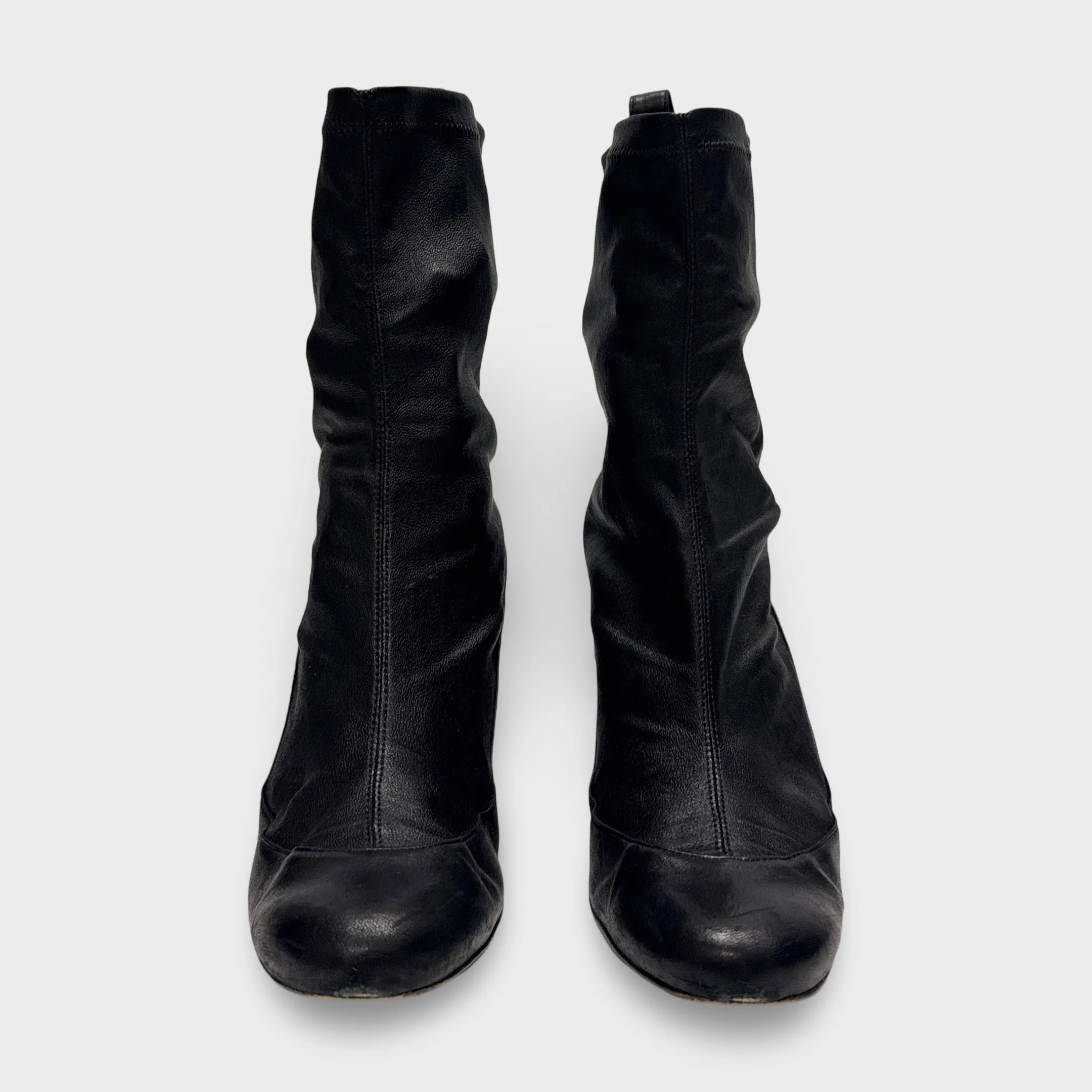 Christian Louboutin Women's Black Leather Boots