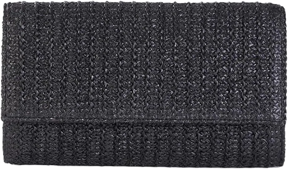 Clutch Bag Straw Beach Bags For Women Rattan Evening Purse Summer Straw Crossbody Woven Raffia Purse Shoulder Handbag 2025