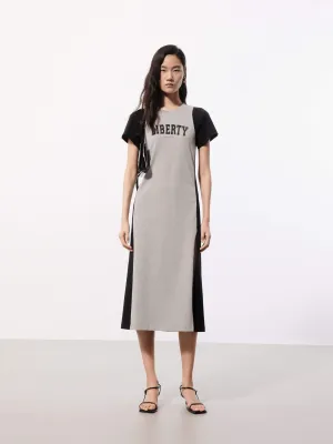 Color Block Tee Dress