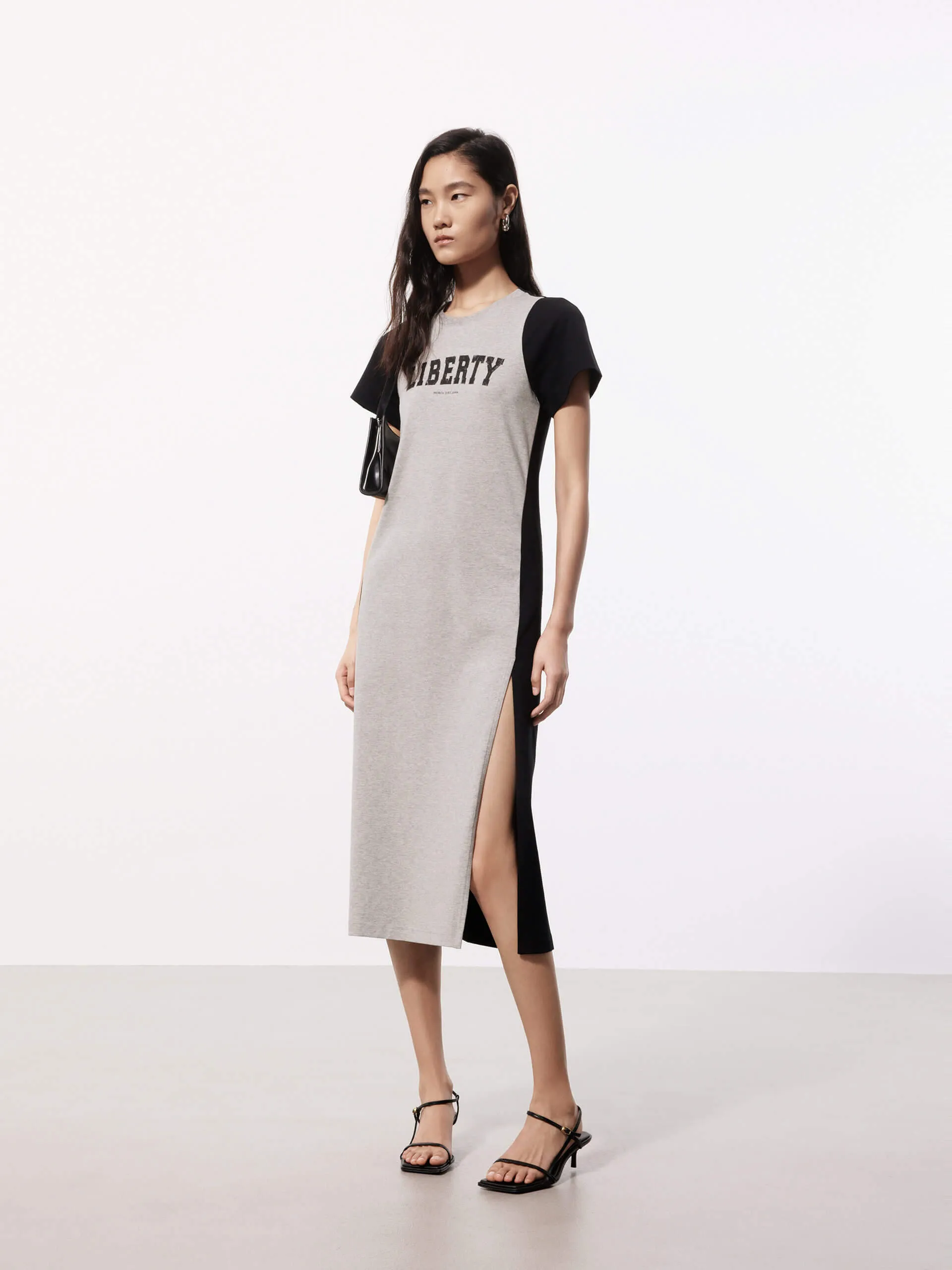 Color Block Tee Dress