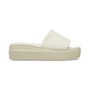 Crocs Brooklyn Platform Slide Slide Sandal - BEG