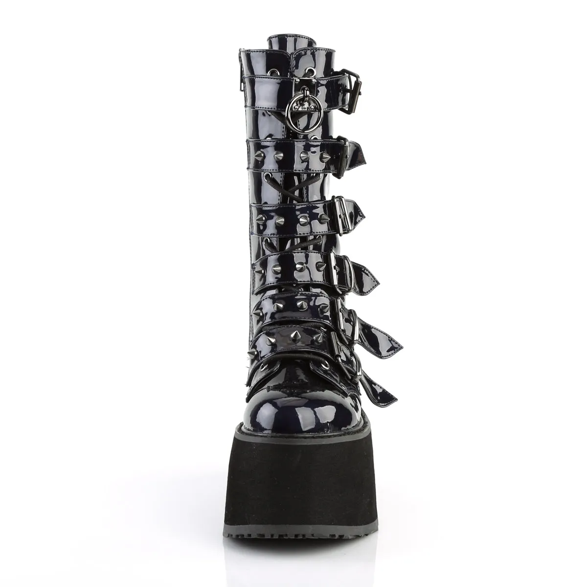 DAMNED-225 Demoniacult Alternative Footwear Women's Knee Highs Boots
