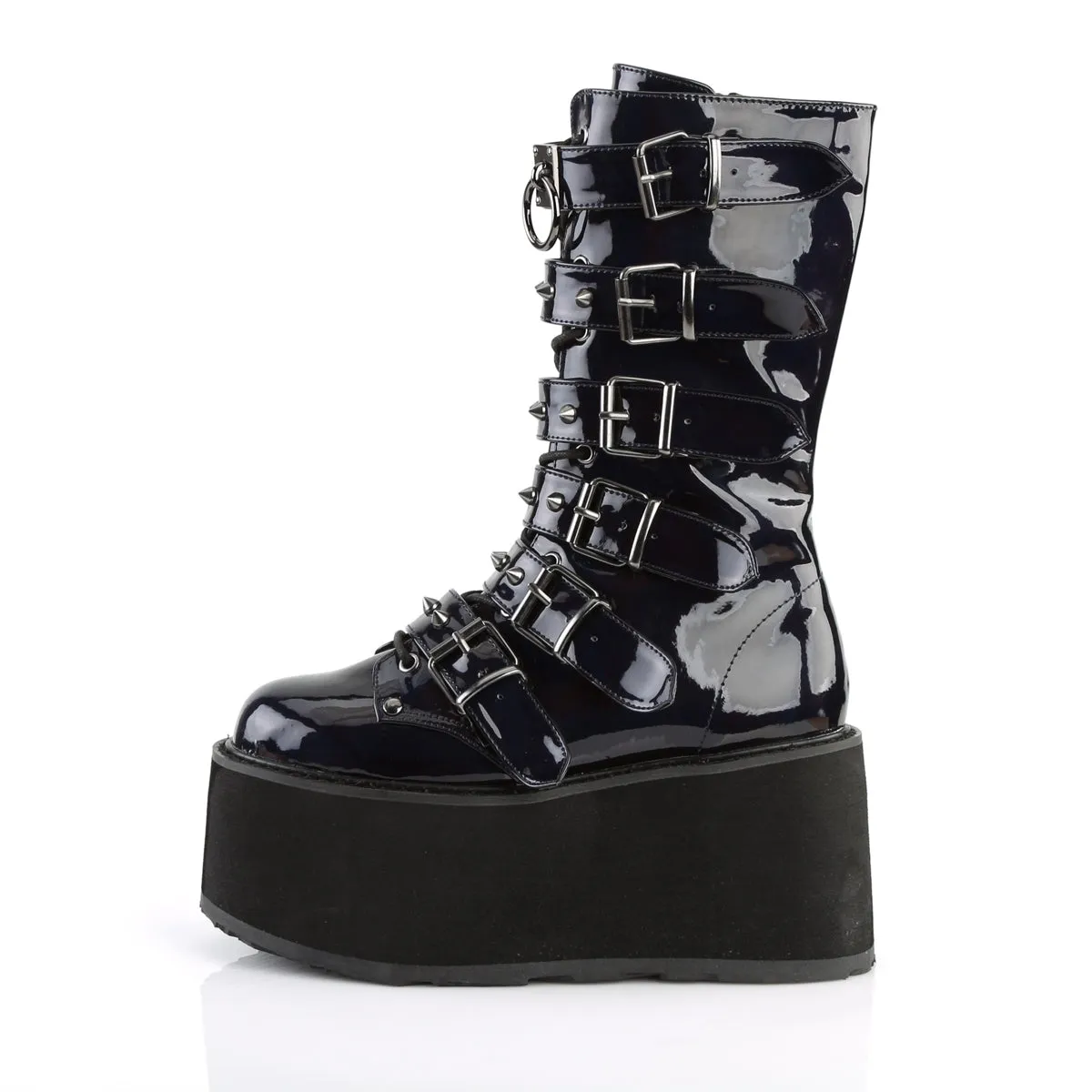 DAMNED-225 Demoniacult Alternative Footwear Women's Knee Highs Boots