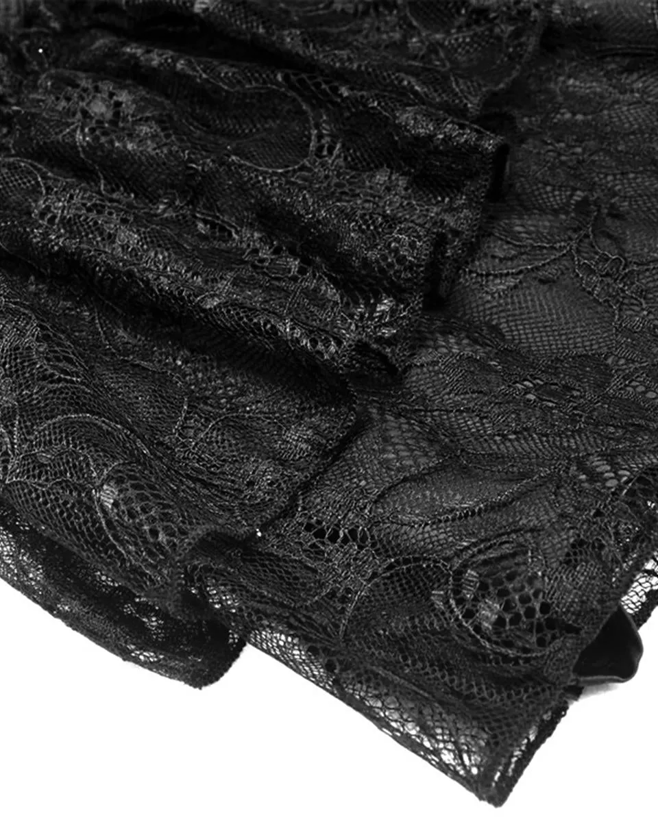 Dark In Love Tristessa Lace Bustle Skirt