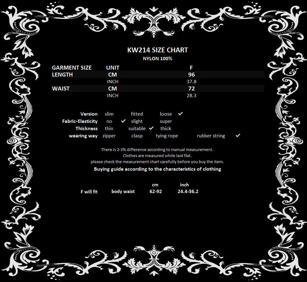 Dark In Love Tristessa Lace Bustle Skirt