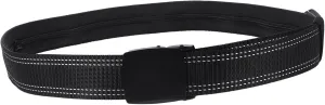 Didiseaon Men's Hidden Money Belt Tank Fashion Alloy Buckle Belt for Travel Daily Use Black