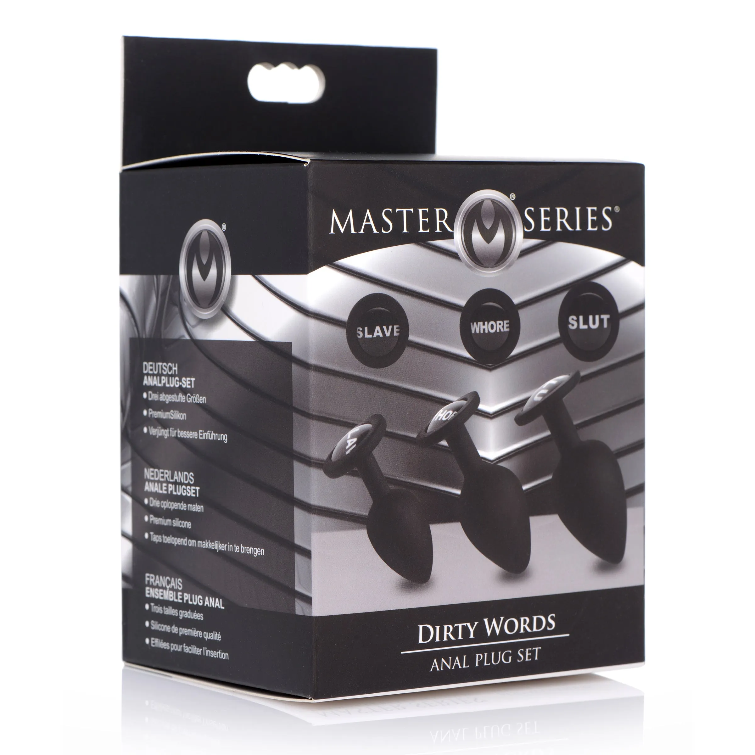Dirty Words Anal Plug Set