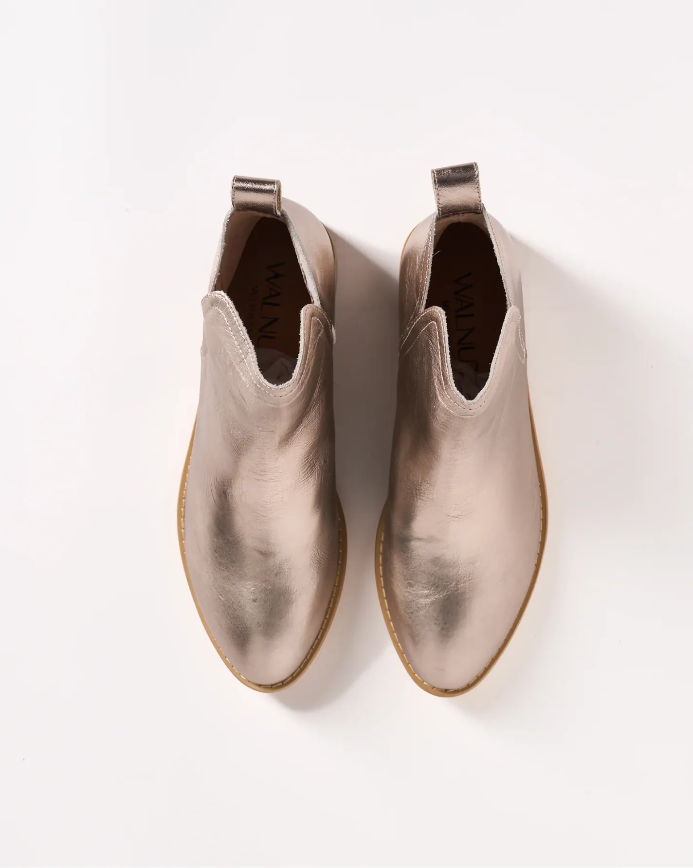 Douglas Leather Boot - Champagne