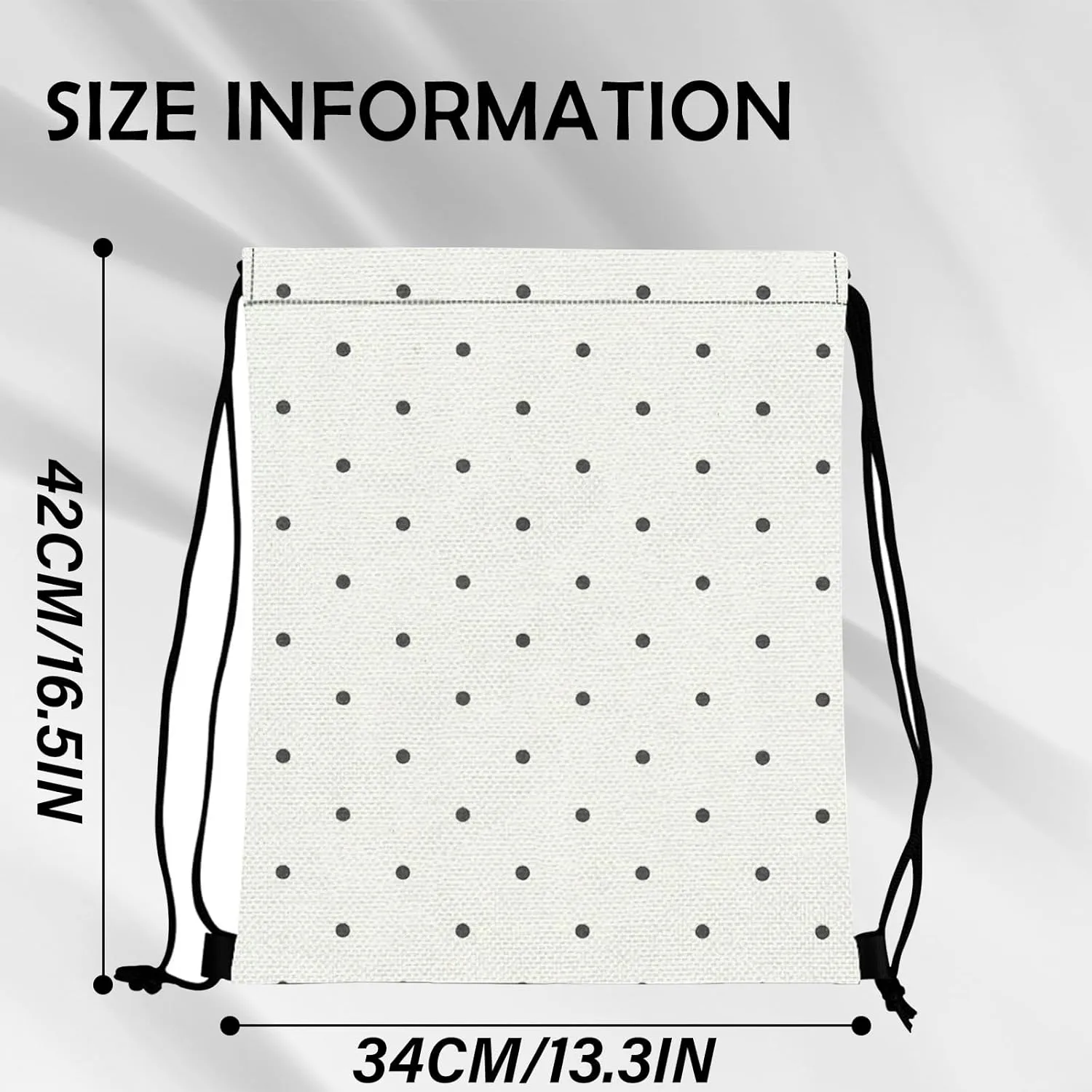 Drawstring Backpack for String Bag Waterproof Cute Sports Beach Swimming Travel (13"17")-Wave Point