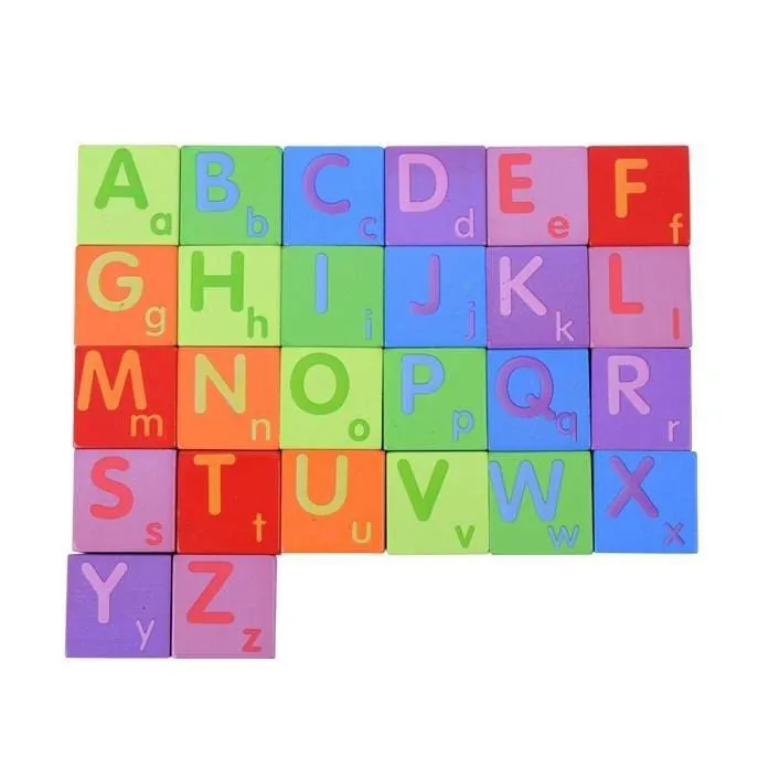 Educational Wooden Castle Building Blocks