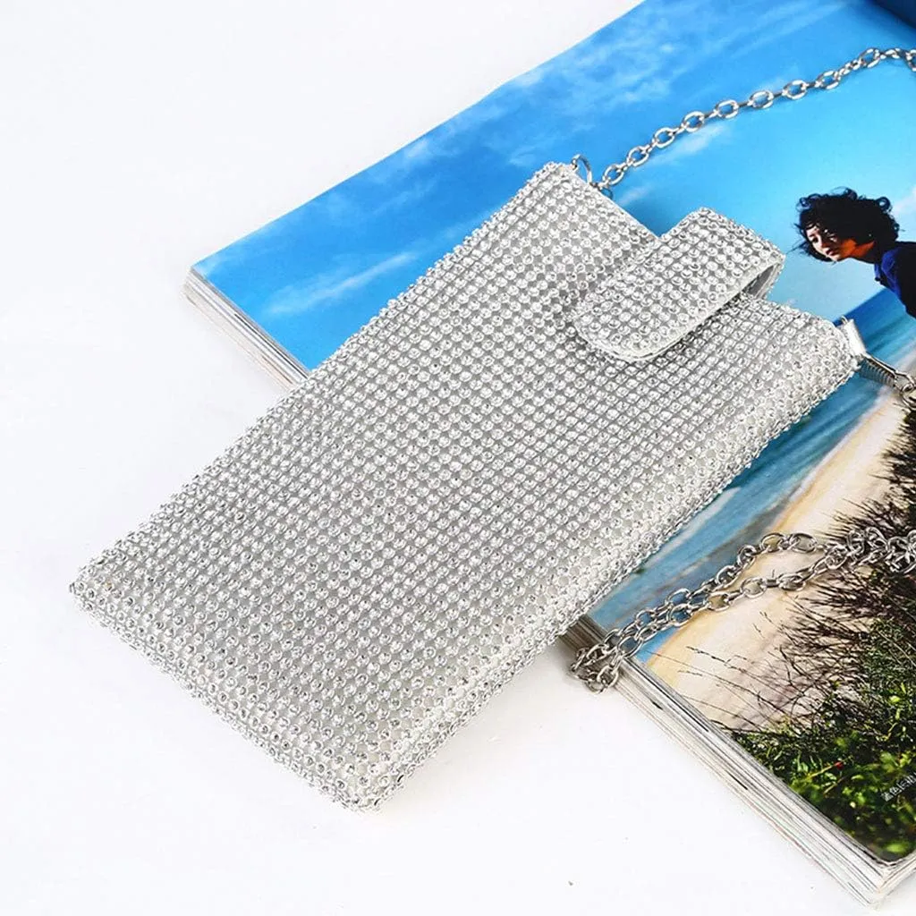 Evening Handbags Clutch Purses for Women Small Crossbody Bag Purse Wa