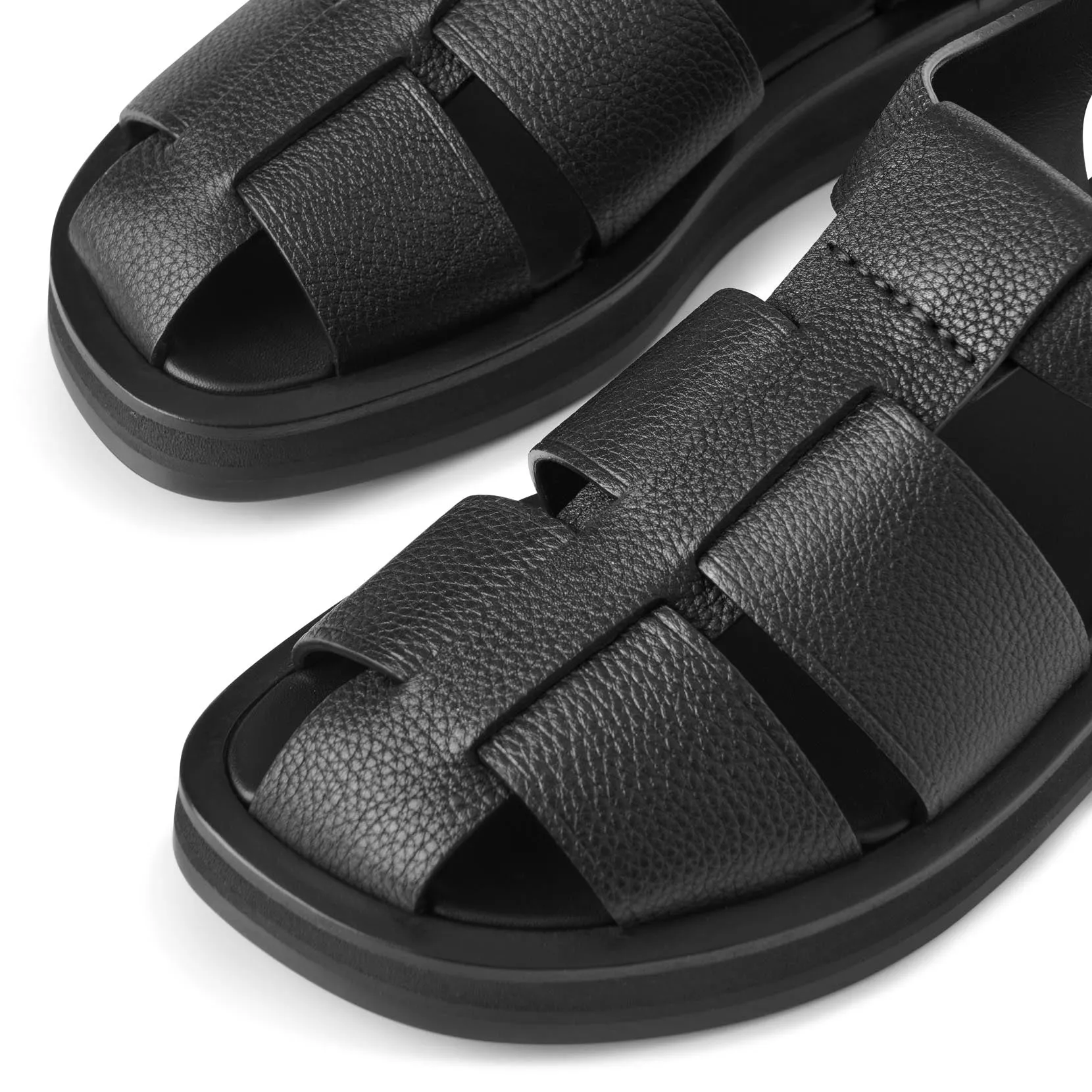 Fisherman leather sandals